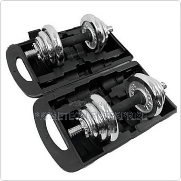 20kg Chrome Dumbbells-20kgs - main view