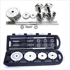 50kg Chrome Dumbbells-adjustable