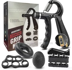 5pcs Hand Grip Exercises Set Forearm Trainer Fingers Wrist