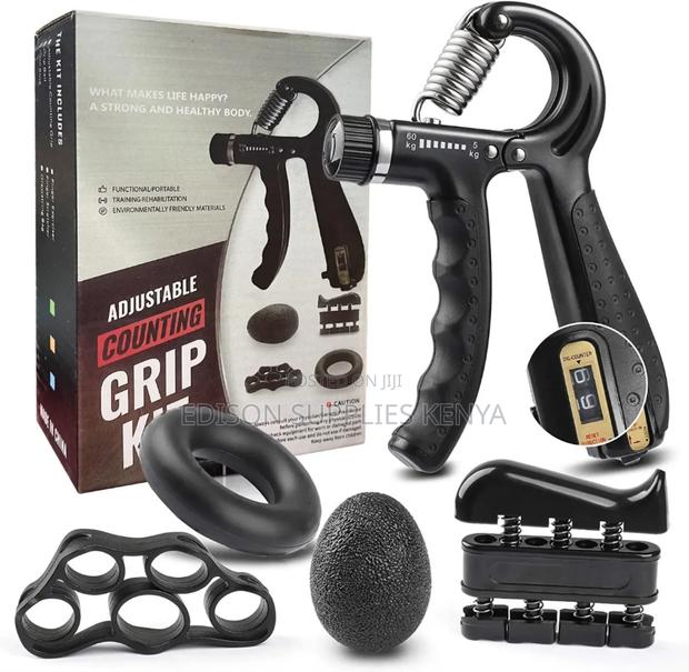 5pcs Hand Grip Exercises Set Forearm Trainer Fingers Wrist