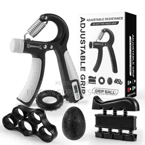 5pcs Hand Grip Exercises Set Forearm Trainer Fingers Wrist