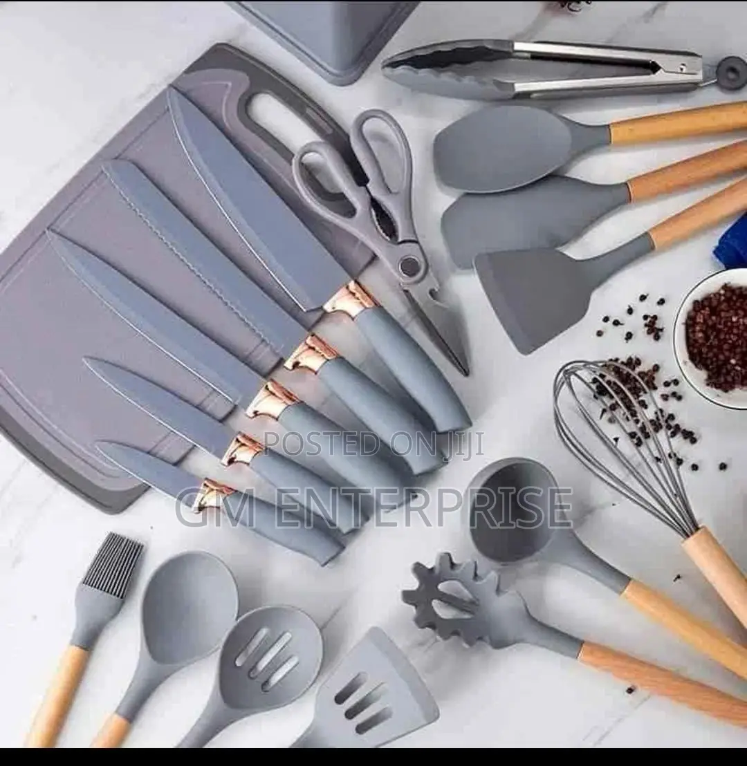 19 PCS Executive Silicone Spoons