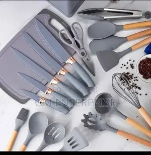 19 PCS Executive Silicone Spoons