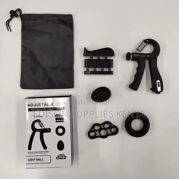5pcs Hand Grip Exercises Set Forearm Trainer Fingers Wrist - thumbnail 3