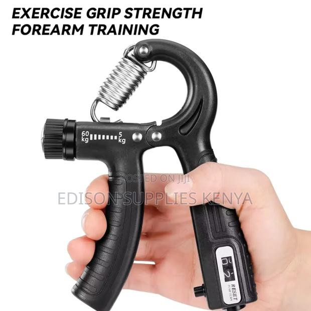5pcs Hand Grip Exercises Set Forearm Trainer Fingers Wrist - thumbnail 9