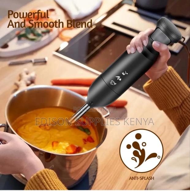 Hand Blender Immersion Blender 800 Watt Puree Smoothie Maker - thumbnail 4