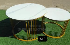 Luxury Ceramic Marble Nesting Coffee Tables – New Model - main view