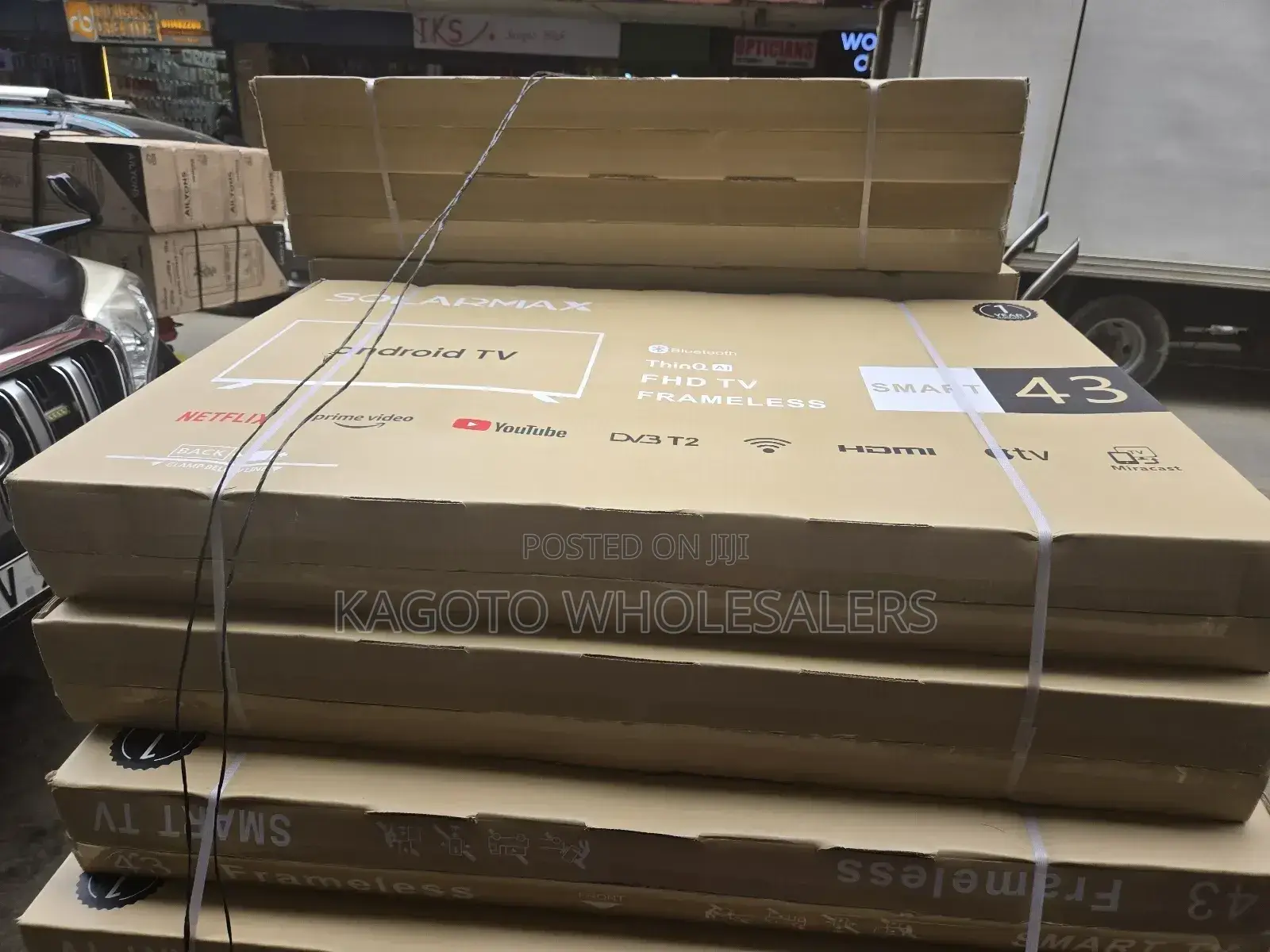 43inches Solarmax Smart Android Tv