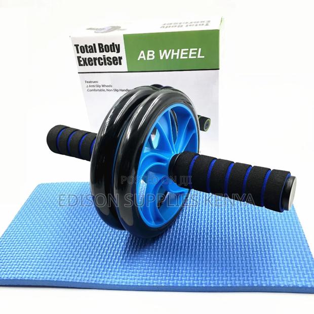 Ab Roller Wheel Stomach Abs Trainer Belly Fat Weight Loss - thumbnail 2