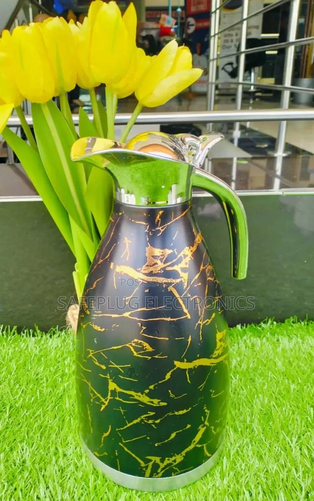 Jp Marble Vacuum Flask – Black | Hot Cold Retention