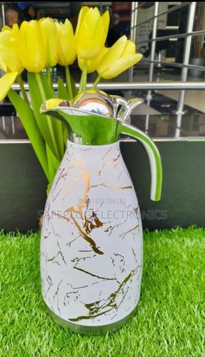 Jp Marble Vacuum Flask – 2.0l White  | Hot Cold - main view