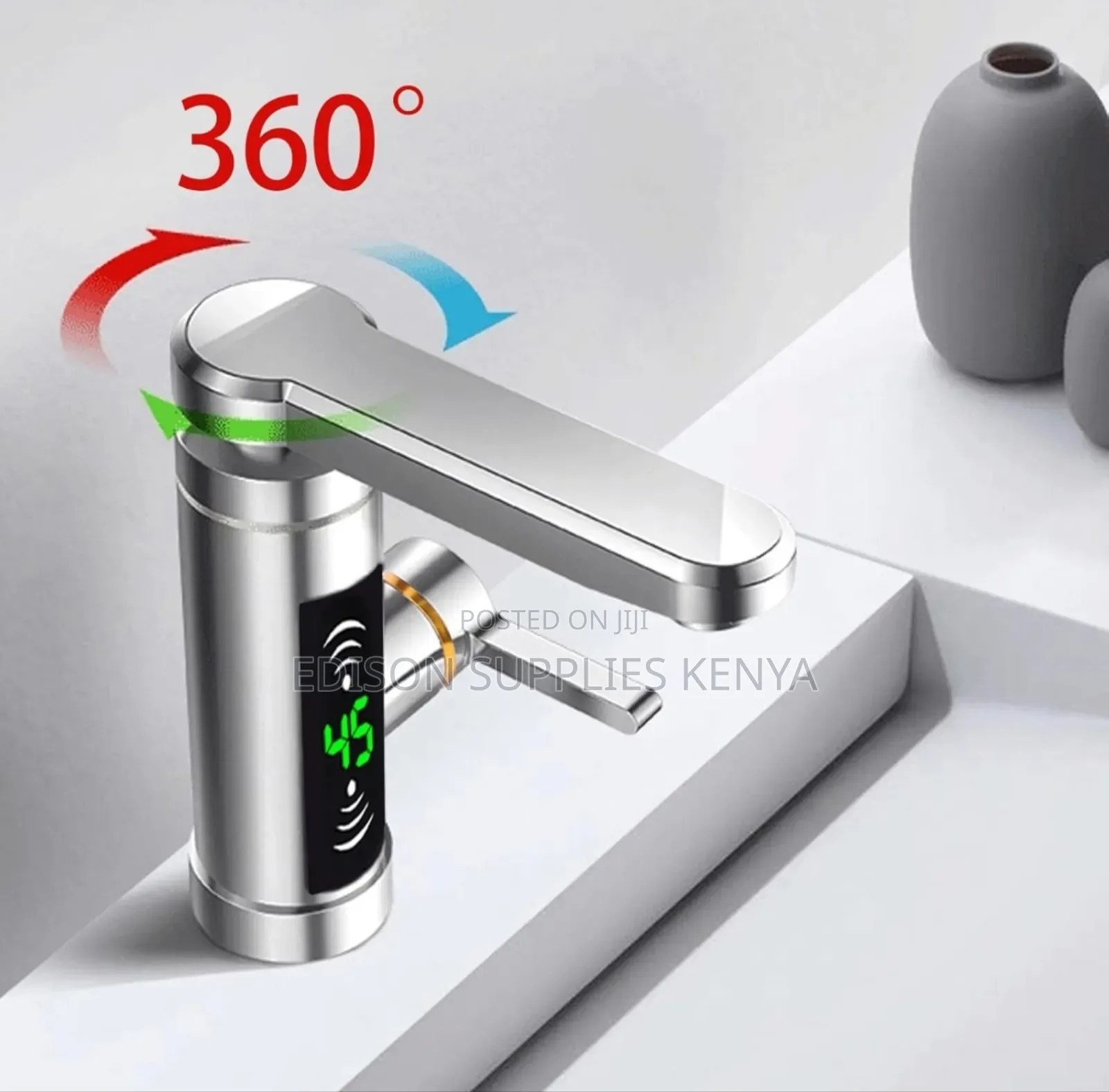 Electric Instant Heater Tap Wash Basin Hot Water Faucet
