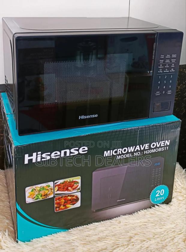 Hisense 20l Digital Black Microwave - main view