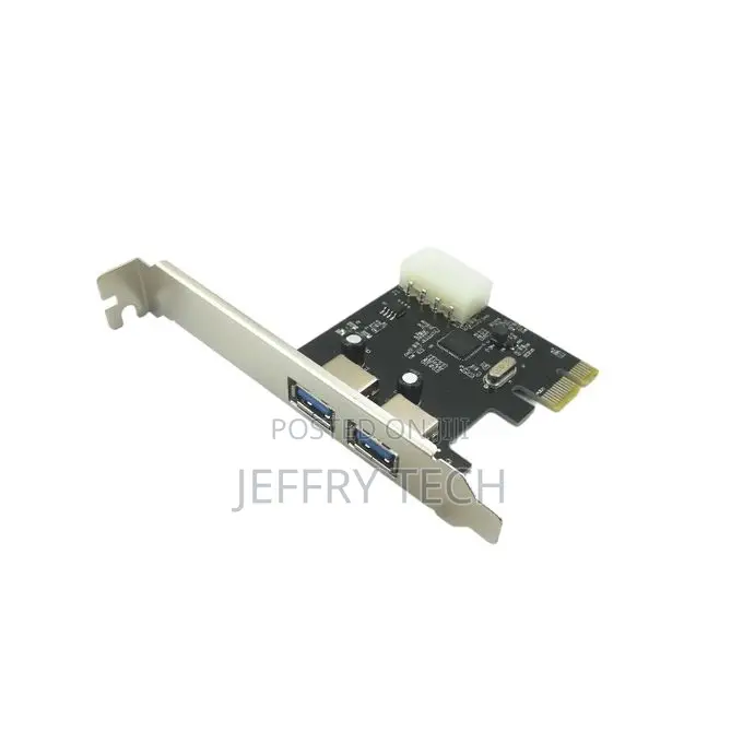 Pci Express to 2 Port Usb 3.0 (5gbps) Card With Uasp - Lp4 P
