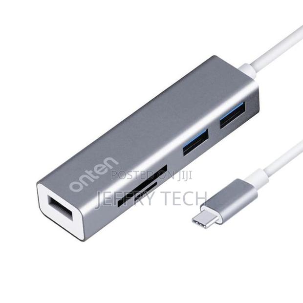 Onten 5-in-1 Usb Type-C Hub 3*Usb 3.0 Sd Tf Card Reader A