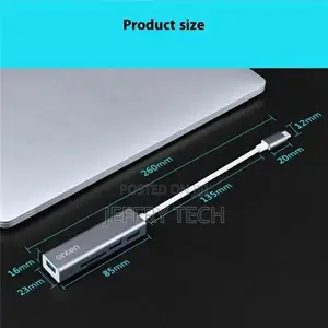 Onten 5-in-1 Usb Type-C Hub 3*Usb 3.0 Sd Tf Card Reader A