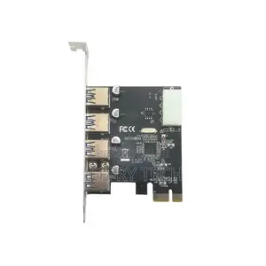 Capsys Pci Express to 4-Port Usb 3.0 (5gbps) Card With Uasp