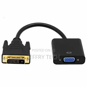 Dv Id to Vga R Dv Id 24+1 Pin Male to Vga Plug and Play