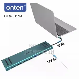 Onten 13-in-1 Multifunction Usb-C, Dual Hdmi+Vga Video Ou