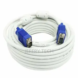 Vga Cable Male to Male 30m (Hd15p M to Hd15p M) With 2 Filte