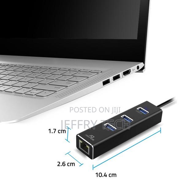 Advance Usb 3.0 Network Adapter Rj45 Gigabit Ethernet Hub - thumbnail 3