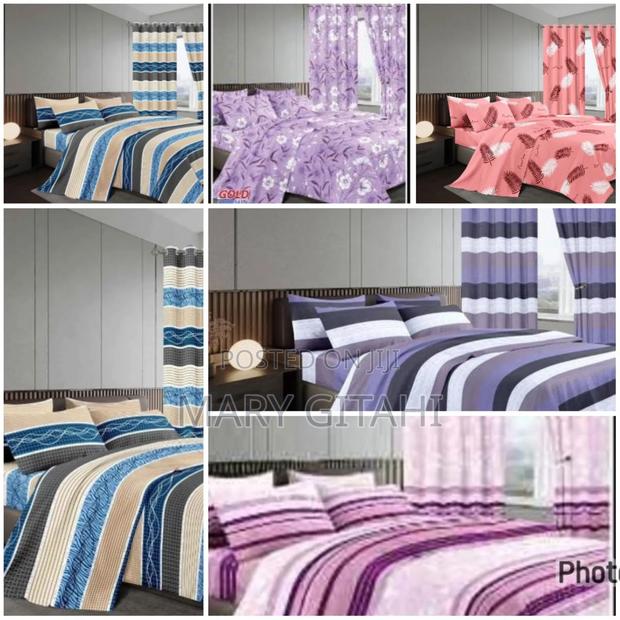 Multicoloured _7 Pc Curtain Duvets_* - main view