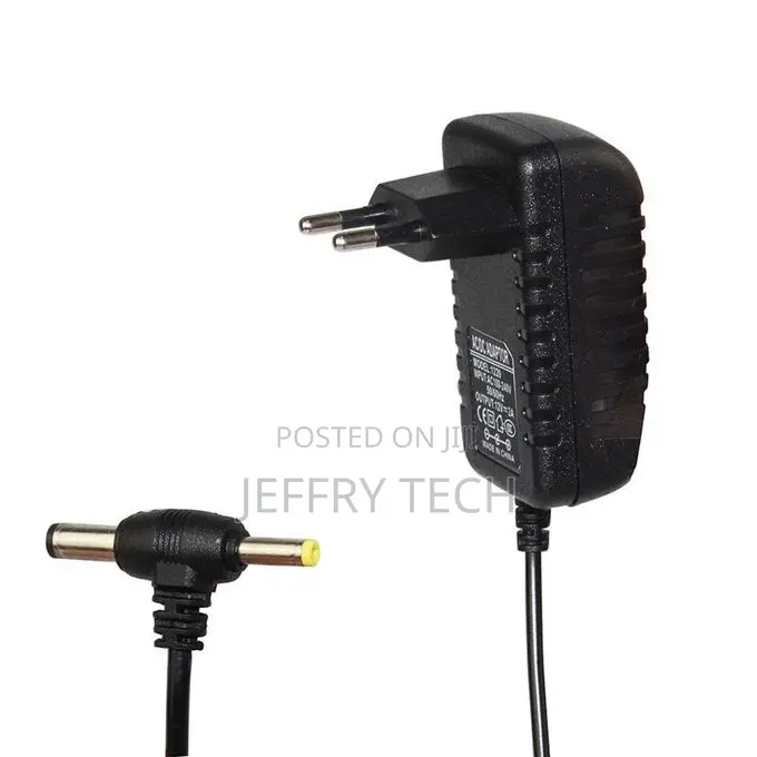 Modem Transformer 2 Outputs 12v 2a Black