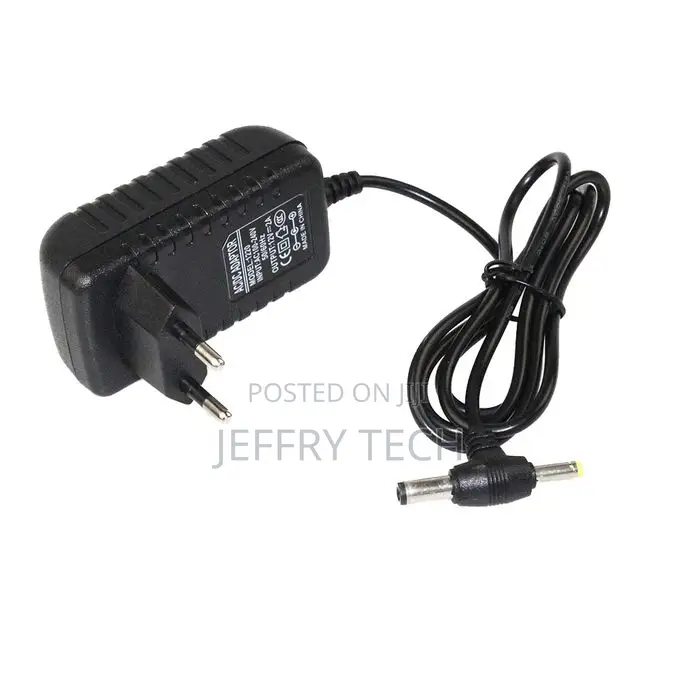 Modem Transformer 2 Outputs 12v 2a Black