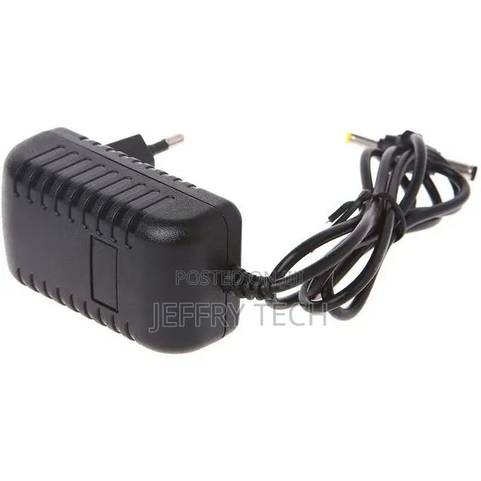 Modem Transformer 2 Outputs 12v 2a Black