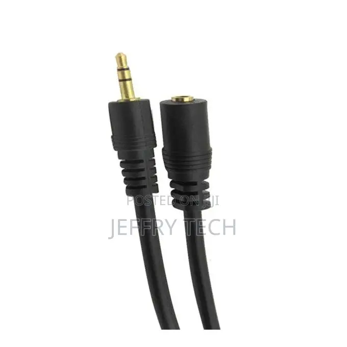 Capsys Audio Cable 3.5mm Jack Extension Male to Female 1.5m