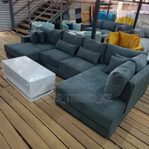 Spacious 9 Seater L Seat Sofa
