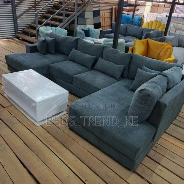 Spacious 9 Seater L Seat Sofa