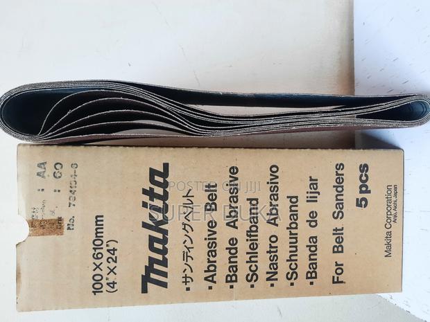 P60 Belt Sander Makita Sand Paper.100 X 610mm (4" X 24")