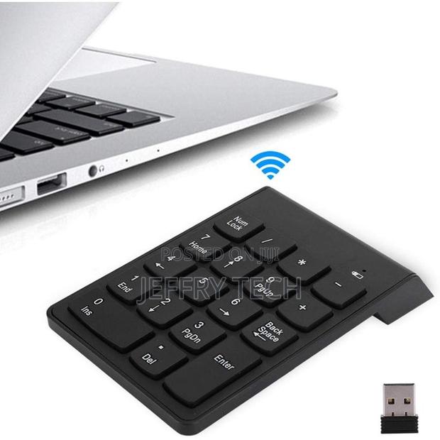 2.4ghz Wireless Usb Mini Numeric Keypad With 18 Keys - thumbnail 7