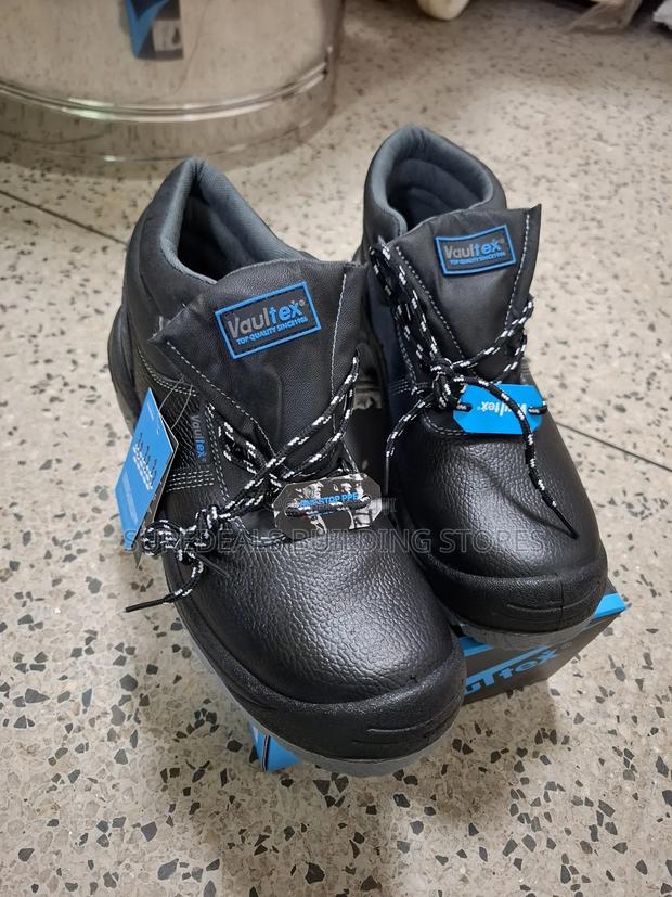 Pure Leather Safety Boots - thumbnail 2