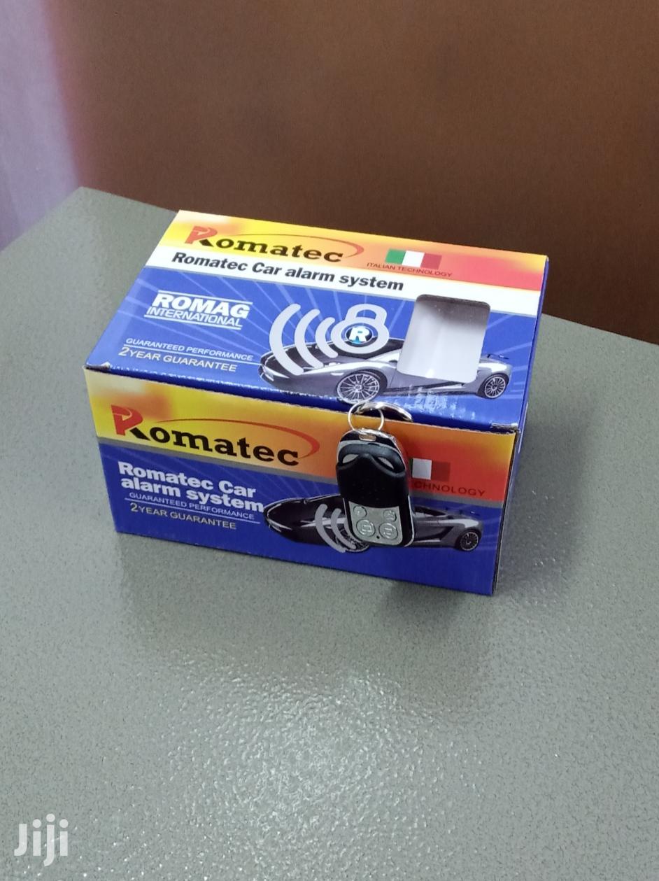 New Romatec Car Alarm System With Cut Off, Free Installation