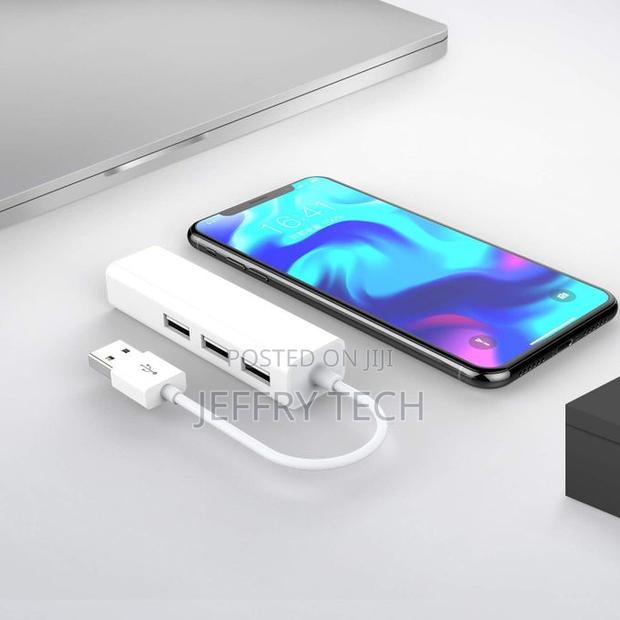 Usb Type-C to Rj45 Adapter 3-Port Usb Hub Compatible With - thumbnail 5