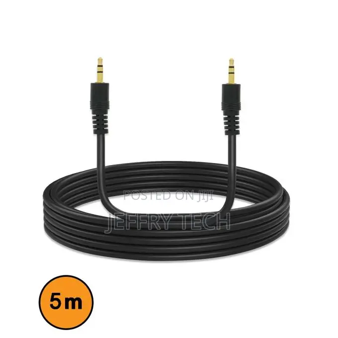 Caps 3.5mm Jack Male to Male Auxiliary Audio Cable 5m