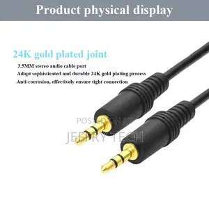 Caps 3.5mm Jack Male to Male Auxiliary Audio Cable 5m