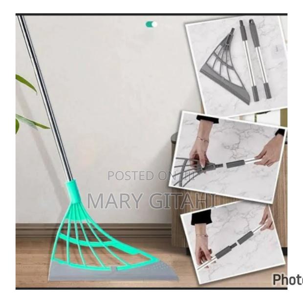 Silicone Floor Cleaning Squeegee Multi Coloured