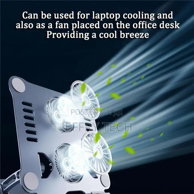 360° Rotating Ergonomic Foldable Aluminum Alloy Laptop Stand