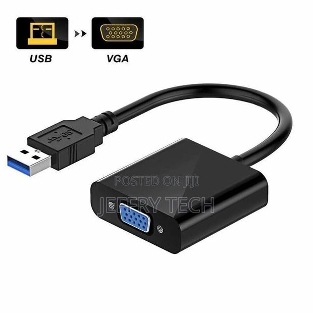 Usb 3.0 Male to Vga Female Multi-Display Video Adapter