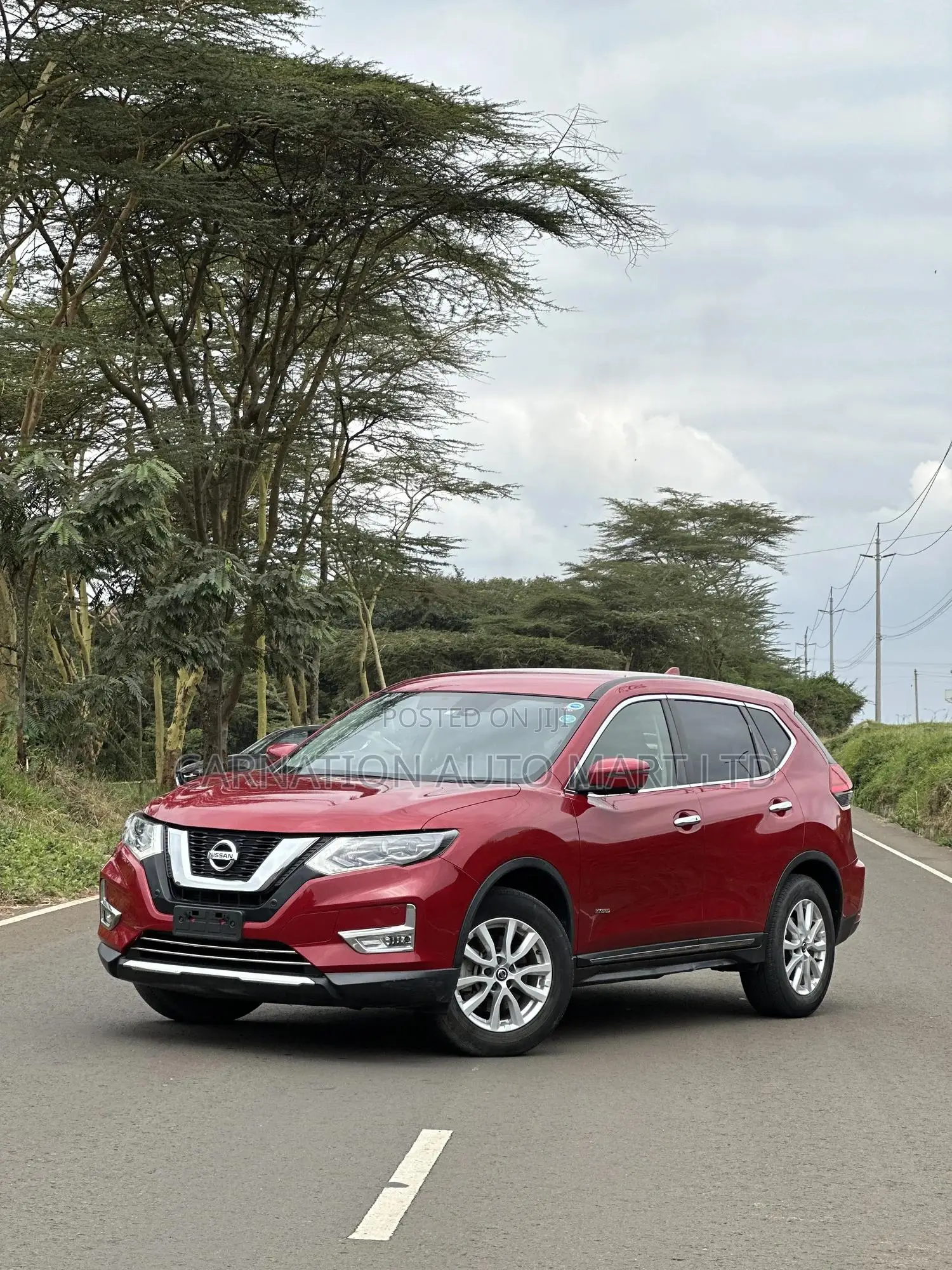 Nissan X-Trail 2.0 Hybrid AWD 2018 Red