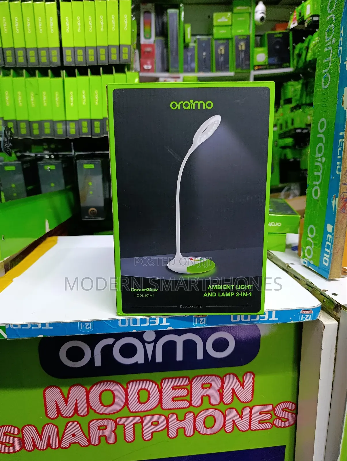 Oraimo Corner Glow 5w RGB Ambient Light Desktop Lamp