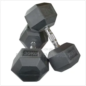 30kg Hexagon Dumbbells -New