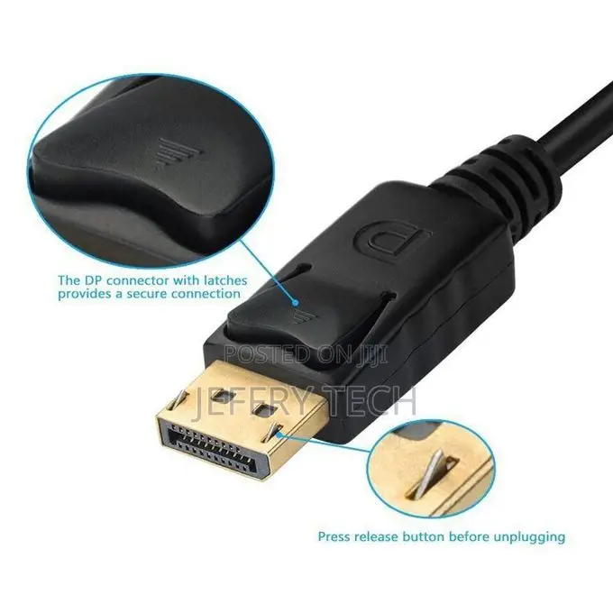 3-in-1 Displayport(Dp) to Hdmi/Dvi/Vga Converter Multifuncti