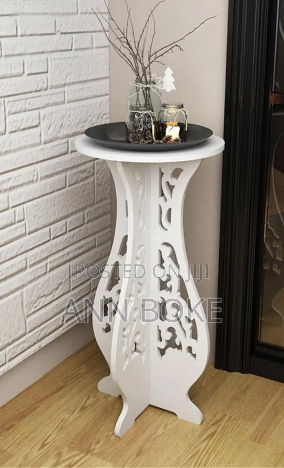 Quartered Decor/Coffee/ Flower Table + Place Mat