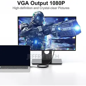 Usb Type-C Male to Vga Male Cable 1.8 M