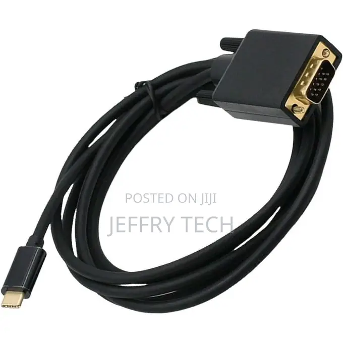 Usb Type-C Male to Vga Male Cable 1.8 M
