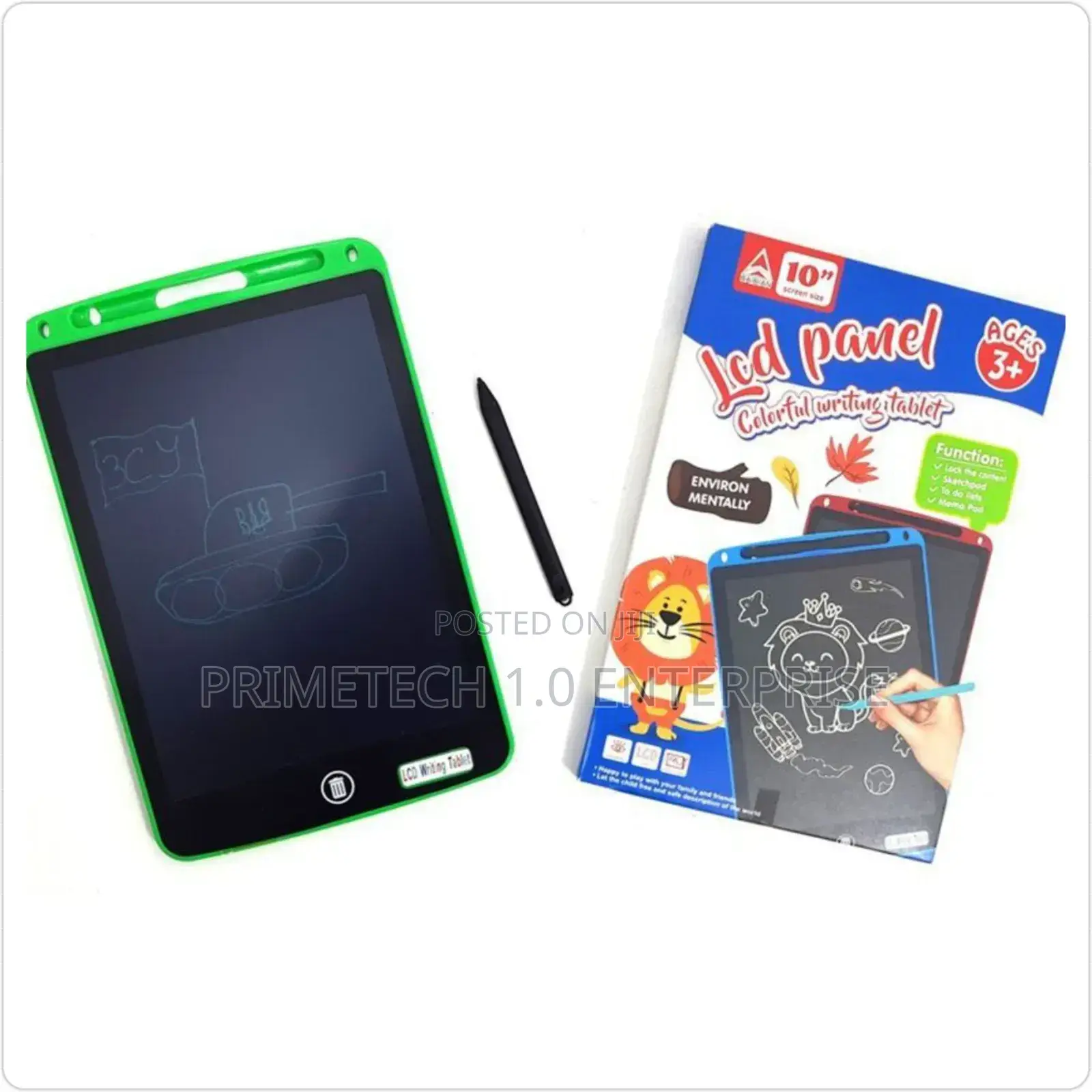LCD Panel Colour Writing Tablet-12inches